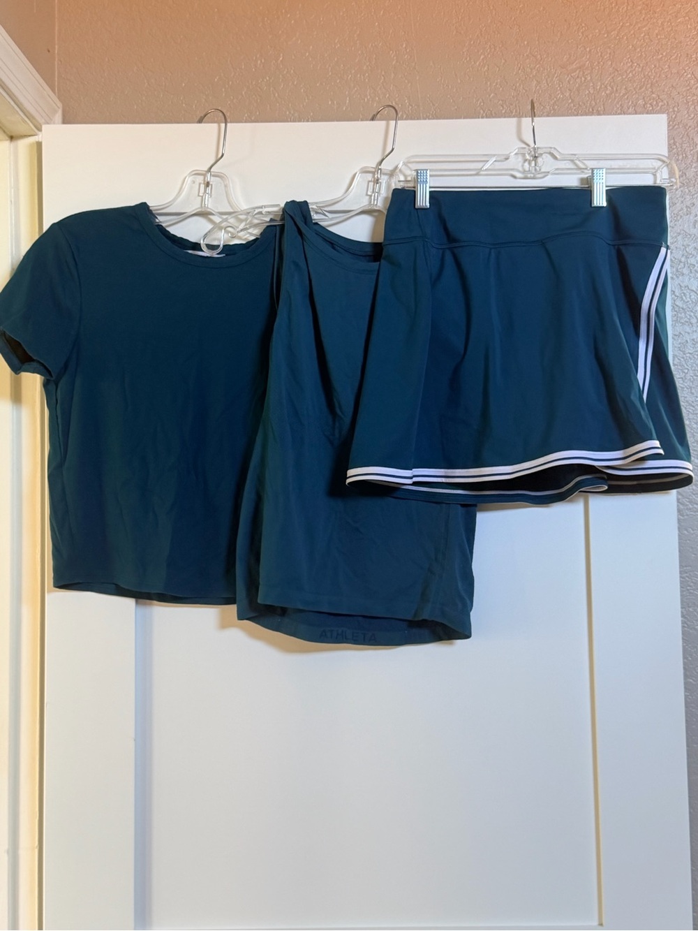 Athleta 3 piece bundle Pickleball/Tennis 3-Piece Outfit Bundle – Teal